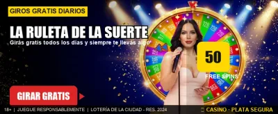 Girá la ruleta de la suerte banner