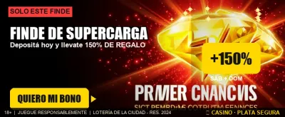 Súper carga de fin de semana banner